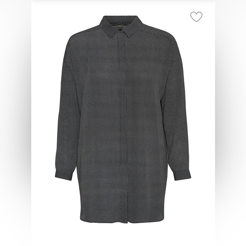Black and white inwear Miranda blouse